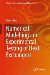 book Numerical Modelling and Experimental Testing of Heat Exchangers