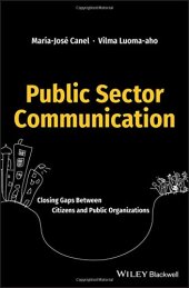 book Public Sector Communication: Closing Gaps Between Citizens and Public Organizations