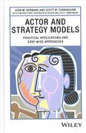 book Actor and strategy models practical applications and step-wise approaches