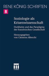 book Emile Durkheim: Zur Bestimmung der französischen Soziologie in Deutschland