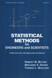 book Statistical Methods for Engineers and Scientists, Third Edition