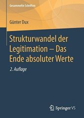 book Strukturwandel der Legitimation