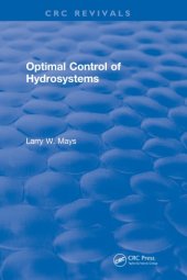 book Optimal control of hydrosystems