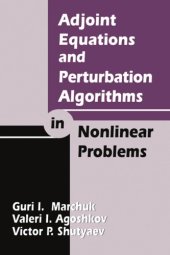 book Adjoint equations and perturbation algorithms in nonlinear problems