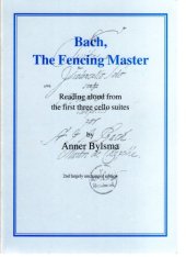 book Bach, The Fencing Master: Reading aloud from the three first cello suites