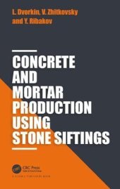 book Concrete and Mortar Production using Stone Siftings