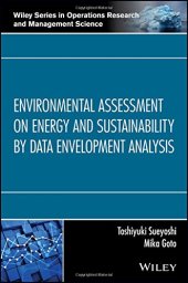 book Environmental Assessment on Energy and Sustainability by Data Envelopment Analysis