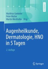 book Augenheilkunde, Dermatologie, HNO in 5 Tagen