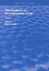 book CRC handbook of chromatography : drugs. Volume IV