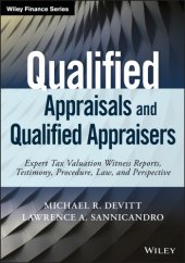 book Qualified appraisers and qualified appraisals plus website : laws, analysis, and solutions