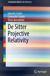 book De Sitter Projective Relativity