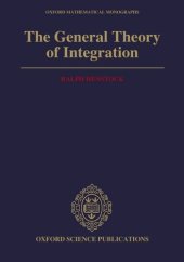 book The General Theory of Integration