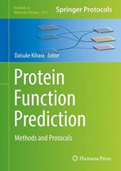 book Protein Function Prediction: Methods and Protocols