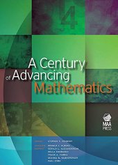 book A Century of Advancing Mathematics