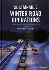 book Sustainable winter road operations