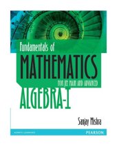 book Algebra 1 Fundamentals of Mathematics