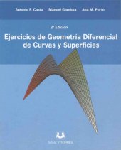 book Ejercicios de geometría diferencial de curvas y superficies