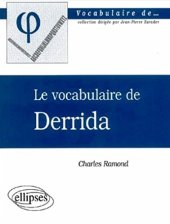 book Vocabulaire de Derrida