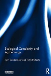 book Ecological Complexity and Agroecology