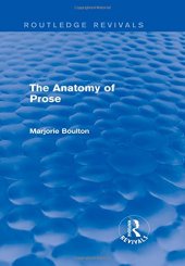 book The Anatomy of Prose