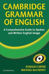 book Cambridge Grammar of English: A Comprehensive Guide. Spoken and Written English Grammar and Usage