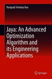 book Jaya: An Advanced Optimization Algorithm and its Engineering Applications