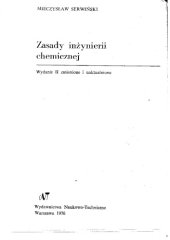 book Zasady inzynierii chemicznej