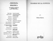 book Teorías de la justicia