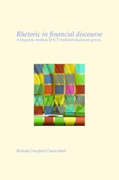 book Rhetoric in Financial Discourse: A Linguistic Analysis of ICT-Mediated Disclosure Genres