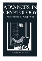 book Advances in Cryptology: Proceedings of Crypto 83