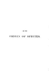 book On The Origin of Species