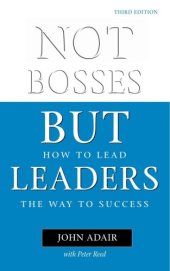 book Not Bosses But Leaders: How to Lead the Way to Success