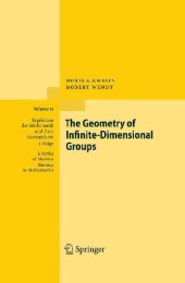 book The Geometry of Infinite-Dimensional Groups