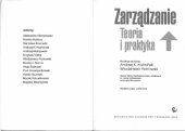 book Zarządzanie : teoria i praktyka