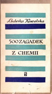 book 500 zagadek z chemii