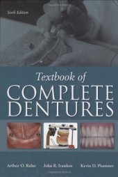 book Textbook of Complete Dentures, 6th Edition