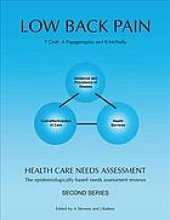 book Health Care Needs Assessment : The Epidemiologically Based Needs Assessment Reviews