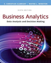 book Business Analytics: Data Analysis & Decision Making