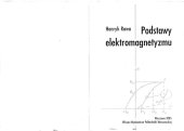 book Podstawy elektromagnetyzmu