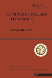 book Complex Systems Dynamics: AN INTRODUCTION TO AUTOMATA NETWORKS