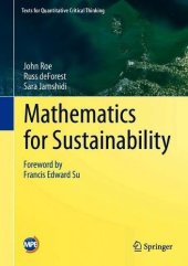 book Mathematics for Sustainability