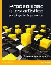 book Probabilidad y estadistica para ingenieros