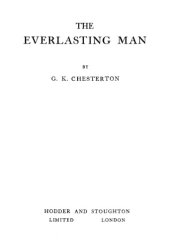 book The Everlasting Man