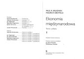 book Ekonomia Międzynarodowa : teoria i polityka