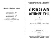 book German without toil [book + audio]