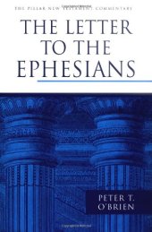 book The Letter to the Ephesians (The Pillar New Testament Commentary)