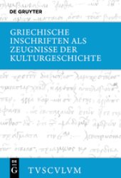 book Griechische Inschriften als Zeugnisse der Kulturgeschichte