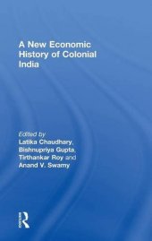 book A New Economic History of Colonial India