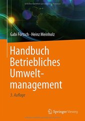 book Handbuch Betriebliches Umweltmanagement (German Edition)