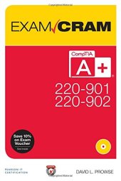 book CompTIA A+ 220-901 and 220-902 Exam Cram